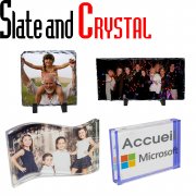 Slate and Crystal