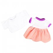 Mini t-shirt and replacement dress for stuffed toys