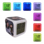 Digital alarm clock and its 7 colors