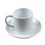 Polymer Coffee Cup and Saucer