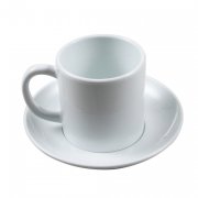 Polymer Coffee Cup and Saucer